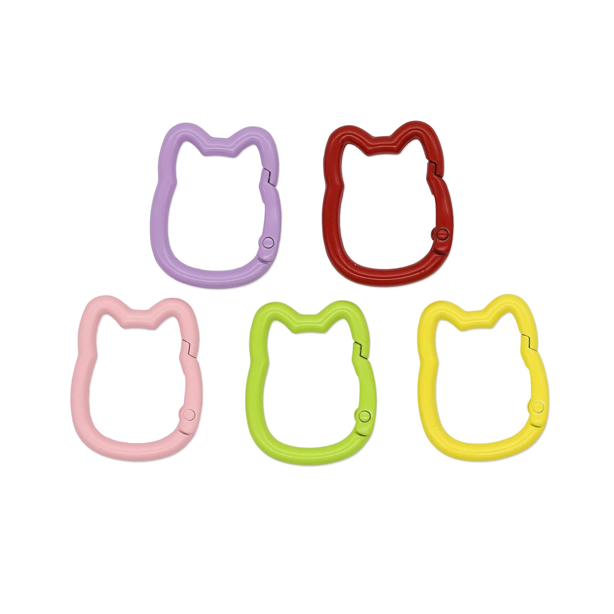 Shaped Metal Carabiners by Creatology